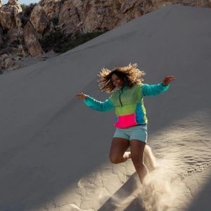 NWT cotopaxi Teca HalfZip Windbreaker-Surfs Up